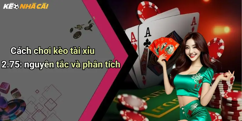 Cách chơi kèo tài xỉu 2.75: nguyên tắc và phân tích