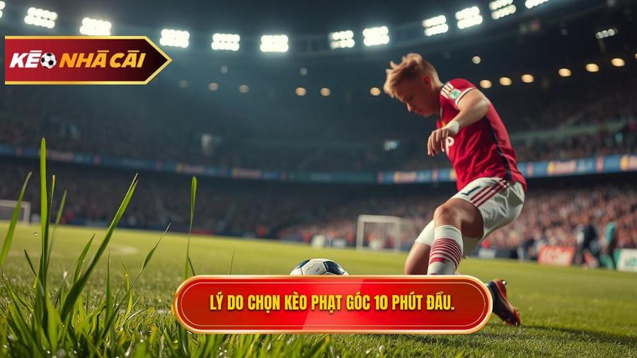 Tại sao nên chọn kèo cược đội nhận quả phạt góc trong 10 phút đầu?