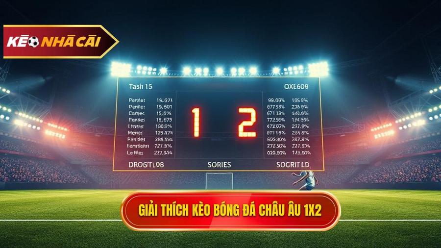 Kèo bóng đá Châu Âu là gì? Hiểu rõ bản chất loại kèo 1x2