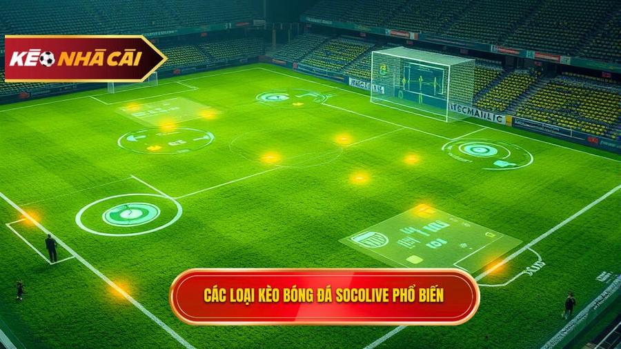 Phân tích các loại Kèo bóng đá Socolive phổ biến nhất
