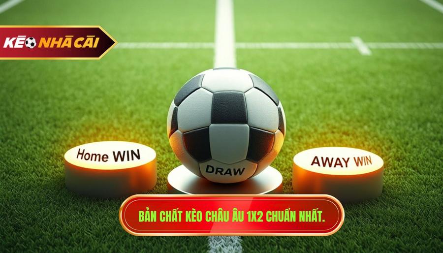 1. Bản chất kèo Châu Âu 1x2 chuẩn nhất. (1)