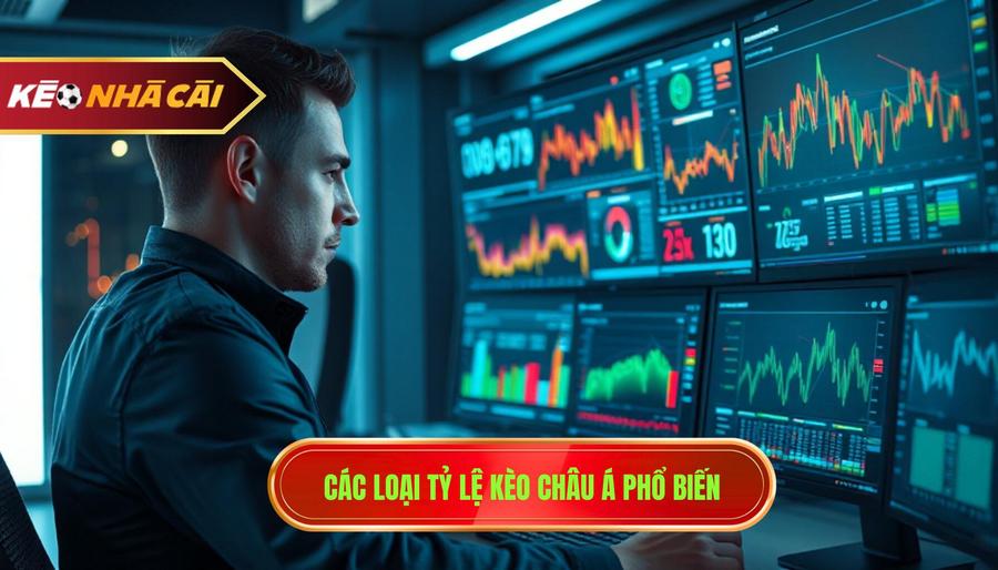 2. Các loại tỷ lệ kèo châu Á phổ biến